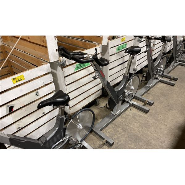 KEISER M3 COMMERCIAL UPRIGHT ADJUSTABLE SPINNING EXERCISE BIKE