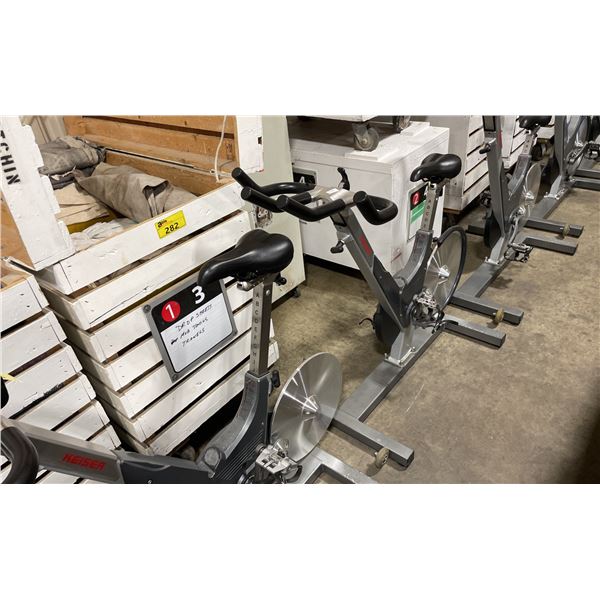 KEISER M3 COMMERCIAL UPRIGHT ADJUSTABLE SPINNING EXERCISE BIKE