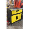 Image 1 : STANLEY YELLOW/BLACK TOOL STORAGE BOX APPROX 30"W X 18"D X 34"H