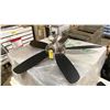 Image 3 : STAINLESS STEEL PEDESTAL FAN & 2 LARGE CEILING FANS *1 BLADE HAS DAMAGE*