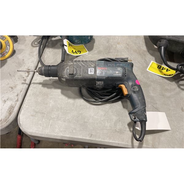 BOSCH BULLDOG 11226VS ELECTRIC ROTARY HAMMER DRILL