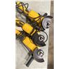 Image 3 : 3 DEWALT DW381 ELECTRIC ANGLE GRINDERS