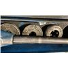 Image 2 : PRESTO INDUSTRIAL MANUAL PIPE THREADING SET WITH 6 DYES IN METAL TRANSPORT CASE