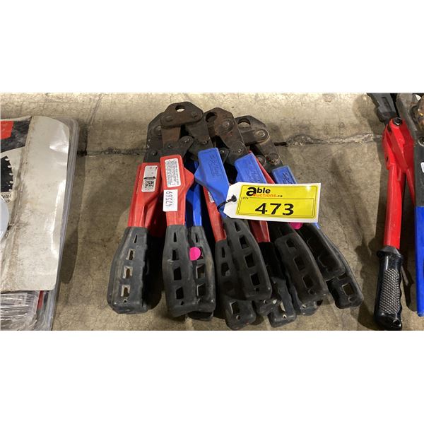 8 HEAT LINK MANUAL CRIMPING TOOLS