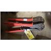 Image 3 : 4 ASSORTED MANUAL CRIMPING TOOLS