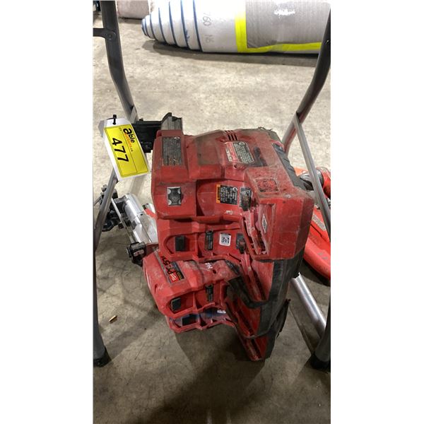 4 MILWAUKEE CORDLESS HAMMERVAC DUST COLLECTOR ATTACHMENTS *NO BATTERIES*