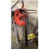 Image 1 : RIDGID HEAVY DUTY 4"-6" PIPE CUTTER & RIDGID SPIRAL PIPE REAMER