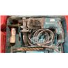 Image 2 : MAKITA HR2470F INDUSTRIAL ELECTRIC PORTABLE CONCRETE DRILL IN HARD TRANSPORT CASE