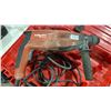 Image 4 : HILTI TE 3-C  INDUSTRIAL ELECTRIC PORTABLE CONCRETE DRILL IN HARD TRANSPORT CASE