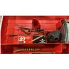 Image 4 : HILTI DX A41 INDUSTRIAL AIR ACTUATED GUN IN HARD TRANSPORT CASE WITH ASSORTED CAPS & HARDWARE
