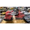 Image 3 : 4 MILWAUKEE CORDLESS HAMMERVAC DUST COLLECTOR ATTACHMENTS *NO BATTERIES*