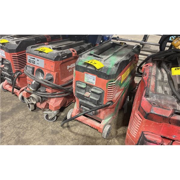 HILTI VC 150-6 XE MOBILE INDUSTRIAL ELECTRIC SHOP VACUUM *NO HOSE OR WAND*