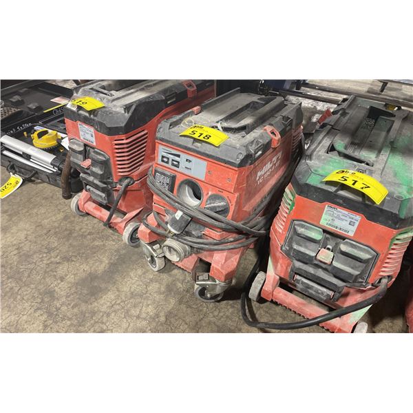 HILTI VC 150-6 XE MOBILE INDUSTRIAL ELECTRIC SHOP VACUUM *NO HOSE OR WAND*