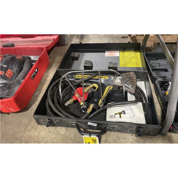 SHRINKFAST 998 UL INDUSTRIAL ELECTRIC HEAT GUN IN HARD TRANSPORT CASE