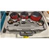 Image 1 : MORSE ADVANCED MASTER ELECTRICIAN'S BI-METAL HOLE SAWS IN HARD TRANSPORT CASE *MISSING PCS*