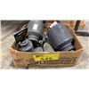 Image 1 : BOX OF INDUSTRIAL BLACK HEAVY DUTY ASSORTED LARGE IMPACT SOCKETS