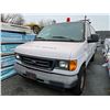 Image 1 : 2006 FORD E-150, 2DR CARGO VAN, WHITE, VIN 1FTRE14W36HB00083,