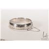 Image 4 : Birks sterling silver hinged bracelet with chaised decoration and engraved "Marjorie" and a sterling