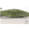 Image 4 : Hand carved Inuit soapstone fish sculpture signed by artist Peter Negeak, approximately 10" H X 9 1/