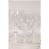 Image 3 : Selection of Edinburgh crystal stemware including twelve water goblets, twelve sherbet and six small