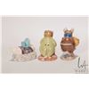 Image 3 : Three Beatrix Potter figurines including Beswick Appley Dapply, Jemina Puddleduck and 3" Royal Doult