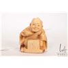Image 1 : Artist signed, hand carved Japanese ivory netsuke, 1 1/2" in height