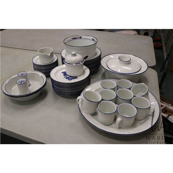 Selection of Dansk Design Norway tableware including ten each of 10" dinner plates, 8" plates, nine 