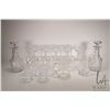 Image 1 : Selection of glass and crystal including ten crystal sherbet/ champagne, five tall water glasses, tw
