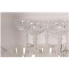 Image 2 : Selection of glass and crystal including ten crystal sherbet/ champagne, five tall water glasses, tw
