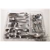 Image 1 : Large selection of WMF Cromargan German stainless flatware, approximately 89 pieces