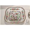 Image 2 : Selection of vintage Indian Tree china including two Aynsley 8" X 8" dishes, Bridgewood sauce boat m