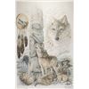 Image 1 : Judi Wild, framed limited edition print titled " Spirits of the Wolf", pencil signed by artist 235/3