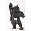 Image 1 : Totan, hand carved Inuit soapstone labeled "Hunter", 7 1/4" in height