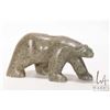 Image 1 : Tony Totan, hand carved Inuit soapstone bear, 6 1/2" in length