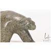 Image 2 : Tony Totan, hand carved Inuit soapstone bear, 6 1/2" in length