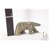 Image 4 : Tony Totan, hand carved Inuit soapstone bear, 6 1/2" in length
