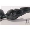 Image 6 : Tony Totan, Inuit carved soapstone whales 10 1/2" in length