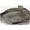 Image 4 : Coppermine, artist signed Inuit soapstone fish dated 1969, 8 1/2" in length and an Inuit carving of 