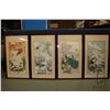 Image 1 : Four framed Franklin Gallery Oriental prints including "The Dance of Autumn", "The Splender of Winte
