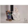 Image 2 : Two Royal Doulton figurines including "A Stitch in Time" HN2352 and "Tracy" HN2736, hand signed by M