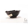 Image 4 : Chinese dark glazed petal rim wine bowl, 4" in diameter