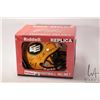 Image 1 : Riddell Replica Edmonton Eskimos Football helmet with team signatures