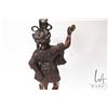 Image 5 : Heavy bronze Blackamoor baroque candlestick 16" in height