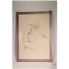 Image 2 : M. Beitomn (?)Framed limited edition nude print, 70/99, overall dimensions including frame 21" X 15"