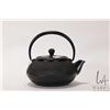 Image 1 : Black cast iron teapot