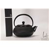 Image 2 : Black cast iron teapot
