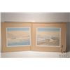 Image 1 : Jackson, two framed limited edition prints including "Evening Calm" 31/70 and "Gulls on Rocks" 23/60