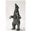 Image 1 : Ron Nookiguak, Inuit soapstone carved bear, 10 1/2" in height