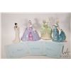 Image 1 : Four Franklin Mint figurines including "Sophia-Allenmande", "Charlotte- The Quardille", "Arabella-Th