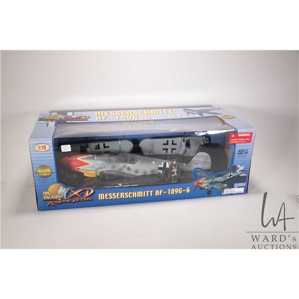 1:18 scale The Ultimate Soldier Messerschmitt BF-10-109G-6 German fighter plane, appears new in box